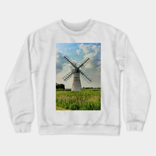 Thurne Dyke Drainage Mill Crewneck Sweatshirt